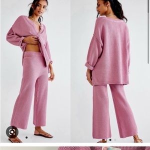 Free People Hailee Sweater Set sz Small $95